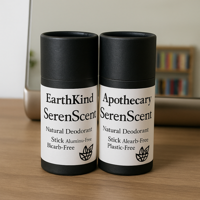 SerenScent Natural Deodorant Stick | Handcrafted Bicarb-Free & Plastic-Free
